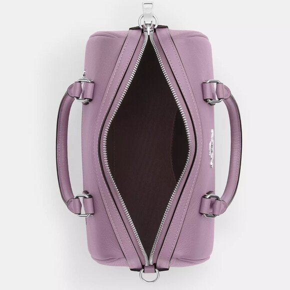 BNWT: Rare Coach Rowan Satchel Crossbody Bag - Jasmine Purple - Picture 5 of 15